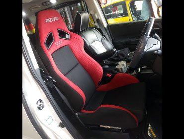HONDA�@�I�f�b�Z�C�n�C�u���b�h�@6AA-RC4�i2019�N�j�@�Ɂ@RECARO�i���J���j�@SR-7�@GU100H�@RED�V�[�g�q�[�^�[�t���@����