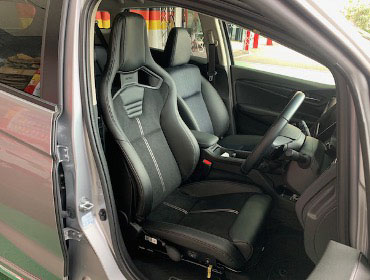 HONDA�@�V���g���@GP7�i2021�N�j�@�Ɂ@RECARO�i���J���j�@�N���X�X�|�[�c�X�^�[CL210H�@BK�@�V�[�g�q�[�^�[�t���@����