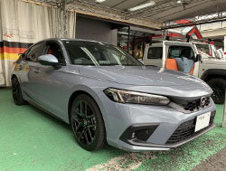 HONDA�@�V�r�b�N�n�b�`�o�b�N�@FL1�i2023�N�j�@�Ɂ@RECARO�i���J���j�@R-7�@GK100�@BK/SIL�@�V�[�g�q�[�^�[�t���@����