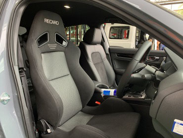 HONDA�@�V�r�b�N�n�b�`�o�b�N�@FL1�i2023�N�j�@�Ɂ@RECARO�i���J���j�@R-7�@GK100�@BK/SIL�@�V�[�g�q�[�^�[�t���@����