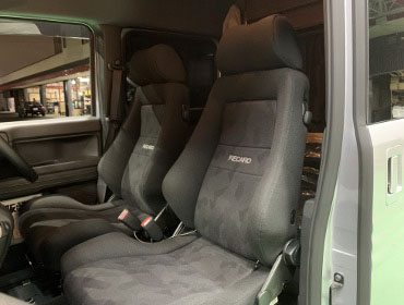 HONDA�@N-VAN�@JJ1�@�Ɂ@RECARO�i���J���j�@�G���S���hD�@BK�@�V�[�g�q�[�^�[�t���@�~���E�@����