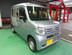HONDA�@N-VAN�@JJ2(2022�N�j�@�Ɂ@RECARO�i���J���j�@�G���S���hMV�@BK�@���ʃV���[�g�J�b�g���H�@�V�[�g�q�[�^�[�t���@����