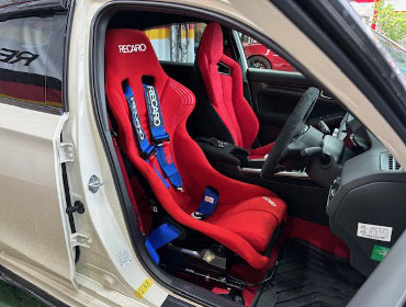 HONDA�@�V�r�b�N�@�^�C�vR�@FL5�i2023�N�j�@�Ɂ@RECARO�i���J���j�@RS-GS�@RED�@����