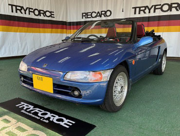 HONDA�@�r�[�g�@PP1�i1992�N�j�@�Ɂ@RECARO�i���J���j�@RCS�@BK�V�F��/RED���b�V���@�V�[�g�q�[�^�[�t���@�~���E�@����