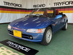 HONDA�@�r�[�g�@PP1�i1992�N�j�@�Ɂ@RECARO�i���J���j�@RCS�@BK�V�F��/RED���b�V���@�V�[�g�q�[�^�[�t���@�~���E�@����