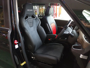 HONDA�@�t���[�h�{�@6BA-GB5�i2021�N�j�@�Ɂ@RECARO�i���J���j�@SR-C�@UT100�@A/R�@BK�@����