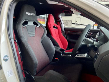 HONDA�@�V�r�b�N�@FL5�@�Ɂ@RECARO�i���J���j�@SR-X�@BK100�@BK/RED�@����