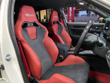 HONDA�@�V�r�b�NTypeR�@FL5�i2023�N�j�@�Ɂ@RECARO�i���J���j�@SR-S�@UT100�@RED�@�~���E�@����