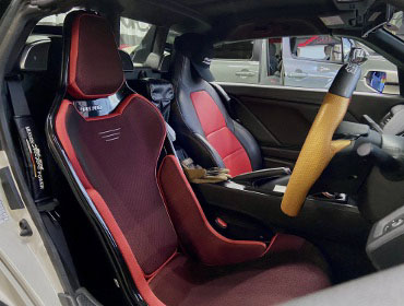 HONDA�@S660�@JW5�i2017�N�j�@�Ɂ@RECARO�i���J���j�@RCS�@�T�E���h�G�f�B�V�����@BK�V�F��/RED���b�V���@����