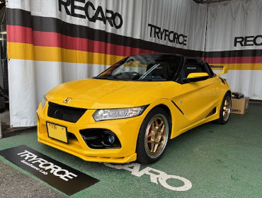 HONDA�@S660�@3BA-JW5�i2015�N�j�@�Ɂ@RECARO�i���J���j�@RS-G�@GK�@BK/RED�@�V�[�g�q�[�^�[�t���@����