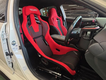 HONDA�@�V�r�b�N�@FK8�i2018�N�j�@�Ɂ@RECARO�i���J���j�@RSS�@BK�@BK/RED�@����