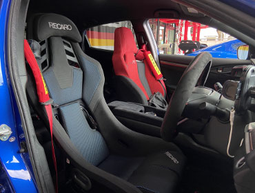 HONDA�@�V�r�b�N�@FK8�i2019�N�j�@�Ɂ@RECARO�i���J���j�@RSS�@BK�@�u���[���b�V��/BK�@����