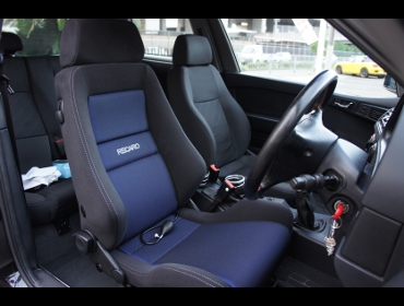 RECARO�i���J���V�[�g�j�@�A���t�@�����I�@145��RECARO�i���J���j�@LX-VS SK100 BK/BL�@����