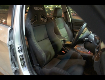 RECARO�i���J���V�[�g�j�@BMW�@335i�c�[�����O�@E91��RECARO�i���J���j�@SR-7 SK100 BK�@�q�[�^�[�t���@����