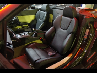 RECARO�i���J���V�[�g�j�@Audi�@R8�@V10�Ƀ��J���@�X�^�C��JC���U�[BK�@�~2�r�@����