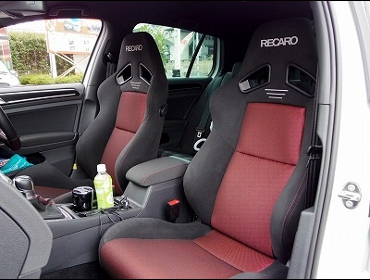 RECARO�i���J���V�[�g�j�@VW�@GOLF7�@GTI�Ƀ��J���@SR-7�@GK100�@BK/RED�@���@SR-7F�@GK100�@BK/RED�@����