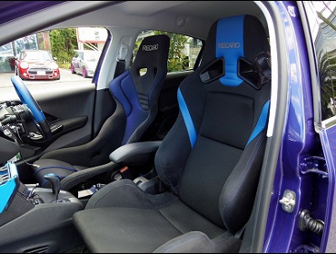 RECARO�i���J���V�[�g�j�@Peugeot�i�v�W���[�j208��RECARO�i���J���j�@RS-G SK2 BK/BL�@���@SR-7 Lassic BL/BL�@����