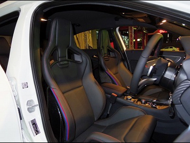 RECARO�i���J���V�[�g�j�@�����Z�f�X�x���c�@AMG-A45R�@Racing Edition�Ƀ��J���@�X�|�[�c�X�^�[LL100H���U�[SE�@BK���U�[�@�J�[�{���o�b�N�V�F���@�~2�r�@����