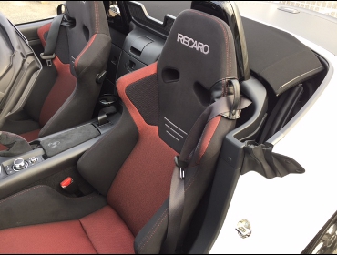 RECARO�i���J���V�[�g�j�@�A�o���g�iABARTH�j�@124�X�p�C�_�[�Ƀ��J���@SR-6�@GK100S�@BK/RED�@�~2�r�@�V�[�g�o�b�N�o�[�X�s�[�J�[�J�o�[�@�s�A�m�u���b�N�@���@�W���X�s�[�J�[�@����