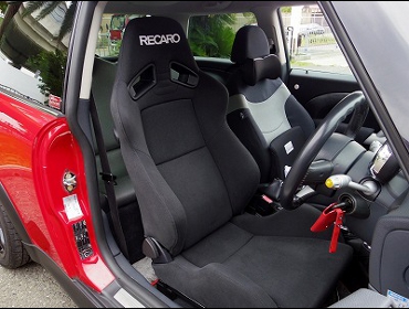RECARO�i���J���V�[�g�j�@BMW�@MINI�@R53�Ƀ��J���@SR-7�@KK100�@BK�@����