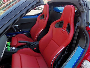 RECARO�i���J���V�[�g�j�@Alfaromeo�i�A���t�@�����I�j�@4C SP�Ƀ��J���@�X�|�[�c�X�^�[LL100H���U�[SE�@RED���U�[�@�~2�r�@����