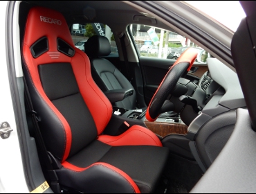 Audi�@A6 avant ��RECARO�i���J���jSR-7�@Lassic�@�V�[�g�q�[�^�[�t���@�ԁ@����
