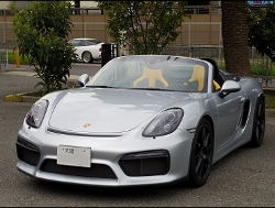 RECARO�i���J���V�[�g�j�@PORSCHE�i�|���V�F�j�@�{�N�X�^�[�@�X�p�C�_981�@981DBX�@�Ɂ@���J���@�X�|�[�c�X�^�[LL100H���U�[SE�@����J���[���F�@�~2�r�@����