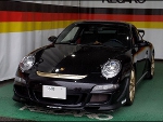 PORSCHE�@�|���V�FGT3�@997�@�Ɂ@RECARO�i���J���j�@SR-6�@GK100S�@�V�[�g�q�[�^�[�t���@BK/SIL�@����