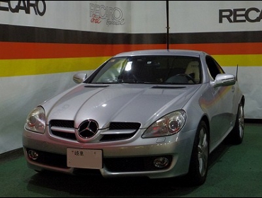 Mercedes Benz�i�����Z�f�X�x���c�j�@SLK350�@W171�@�Ɂ@RECARO�i���J���j�V�[�g����