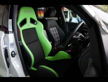 VW�@Polo�@GTI�@6RDAJ�@�Ɂ@RECARO�i���J���j�@SR-7�@Lassic�@����J���[�@�O���[���@����