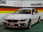 BMW�@F30�@�Ɂ@RECARO�i���J���j�V�[�g�@SR-7�@KK100�@RED�@�V�[�g�q�[�^�[�t���@���@SR-7F KK100�@RED�@����