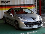 Peugeot�i�v�W���[�j�@207cc�@�Ɂ@RECARO�i���J���j�@SR-7�@KK100�@RED�@�V�[�g�q�[�^�[�t���@���@SR-7F�@KK100�@RED�@�V�[�g�q�[�^�[�t���@����