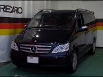 Mercedes Benz�i�����Z�f�X�x���c�j�@V�N���X�@W639�@�Ɂ@RECARO�i���J���j�@�X�^�C��JC���U�[SE�@RED���U�[�@�~2�r�@����