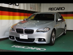 BMW�@523i�@F10�@�Ɂ@RECARO�i���J���j�@�G���S���hMV�@BK�@����
