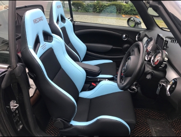 RECARO�i���J���V�[�g�j�@BMW�@MINI�@R57�@�Ɂ@���J���@SR-7�@Lassic�@BL�@�V�[�g�q�[�^�[�t���@&�@SR-7F�@Lassic�@BL�@�V�[�g�q�[�^�[�t���@����
