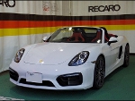 PORSCHE�i�|���V�F�j�@�{�N�X�^�[S�@981�i2016�N�j�@�Ɂ@RECARO�i���J���j�@�X�|�[�c�X�^�[LL100H���U�[SE�@RED���U�[�@���@�N���X�X�|�[�c�X�^�[Ll100H���U�[SE�@RED���U�[�@����