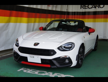 �A�o���g�@124�X�p�C�_�[�i2017�N�j�@�Ɂ@RECARO�@TS-G�@GK�@BK/BK�@�V�[�g�q�[�^�[�t���@����