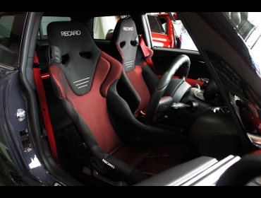 BMW�@MINI�@R56�@JCW GP�i2013�N�j�@�Ɂ@RECARO�i���J���j�@RS-G�@GK�@BK/RED�@�V�[�g�q�[�^�[�t���@��SR-6�@GK100S�@BK/RED�@�V�[�g�q�[�^�[�t���@����