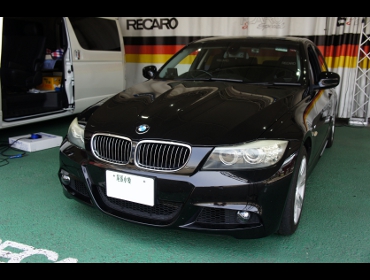 BMW�@320i�@E90�i2010�N���j�@�Ɂ@RECARO�i���J���j�@SR-7�@GK100�@BK/BK�@���@SR-7F�@GK100�@BK/BK�@����