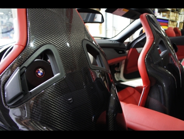 BMW�@Z4�@E89�i2010�N�j�@�Ɂ@RECARO�i���J���j�@�X�|�[�c�X�^�[LL100H���U�[SE�@RED���U�[�@�o�b�N�J�[�{���V�F���@�~���E�@����