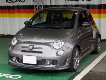 ABARTH�@595�@�i2016�N�j�@�Ɂ@RECARO�i���J���j�@RS-G�@GK�@BK/BK�@FIA�F�ؕt���@����