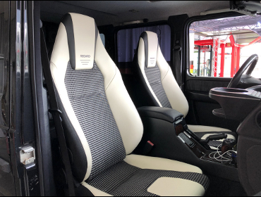 Mercedes Benz�i�����Z�f�X�x���c�j�@�Q�����f�@G500�@W463�@�Ɂ@RECARO�i���J���j�@LX-F�@IL110H�@���@�~���E�@����
