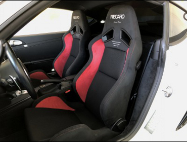 PORSCHE�@�P�C�}��987�i2011�N�j�@�Ɂ@RECARO�i���J���j�@SR-7�@����@�A�h�o���X�G�f�B�V�����@RED�@�~���E�@����