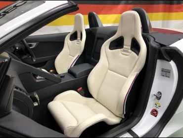 �W���K�[�@F�@�Ɂ@RECARO�i���J���j�@�X�|�[�c�X�^�[LL100H�@�z���C�g���U�[�@RED�X�e�b�`�iRED/BL���C���j�@�~���E�@����