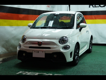 ABARTH�@595�i2019�N�j�@�Ɂ@RECARO�i���J���j�@SR-7�@GU100�@RED�@����
