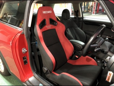 BMW�@Mini�@F56�@�Ɂ@RECARO�i���J���j�@SR-7�@GU100�@RED�@����