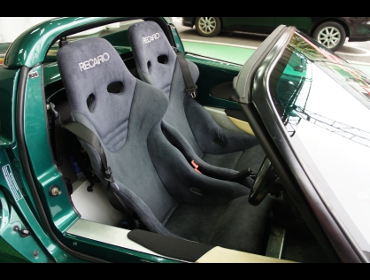 LOTUS�@�G���[�[�i1997�N�j�@�Ɂ@RECARO�i���J���j�@RS-G�@�A���J���^�[���@�V�[�g�q�[�^�[�t���@�~2�r�@����