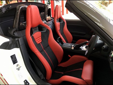 �A�o���g�@124�X�p�C�_�[�i2020�N�j�@�Ɂ@RECARO�i���J���j�@�X�|�[�c�X�^�[CL210H�@RED�@�~���E�@���@�o�b�N�J�o�[�J�[�{��/BOSE�X�s�[�J�[�@����
