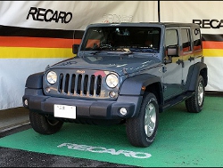 JEEP�@�����O���[�@JK36L�@�Ɂ@RECARO�i���J���j�@�G���S���hD�@BK�@�V�[�g�q�[�^�[�t���@����
