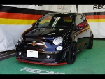 ABARTH�@500�i2011�N�j�@�Ɂ@RECARO�i���J���j�@SR-7F�@KK100�@BK�@����